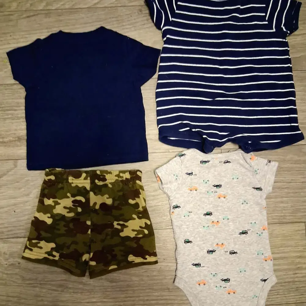 Baby Boy 4-Piece Clothing Bundle Size 0-3M Carter's Garanimals